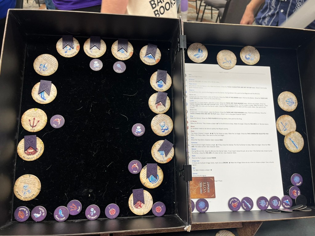 Grimoire for Dusk Game